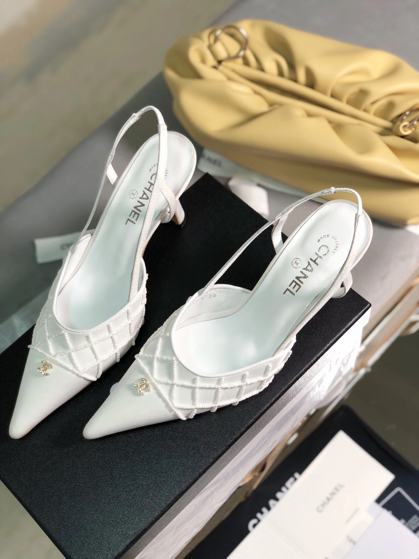 COCO-- 3h1958 real silk Heel height 6.5CM item:D-X158G0199F